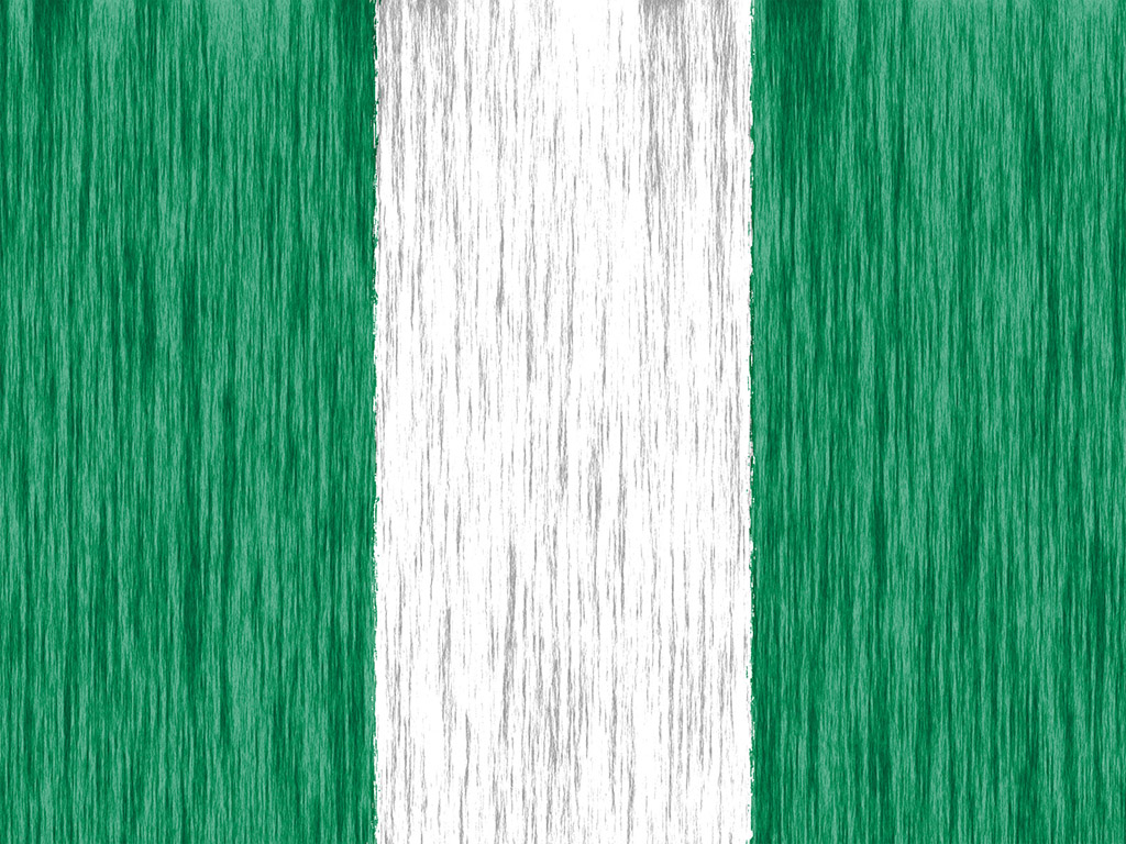 Nigeria Flagge 008
