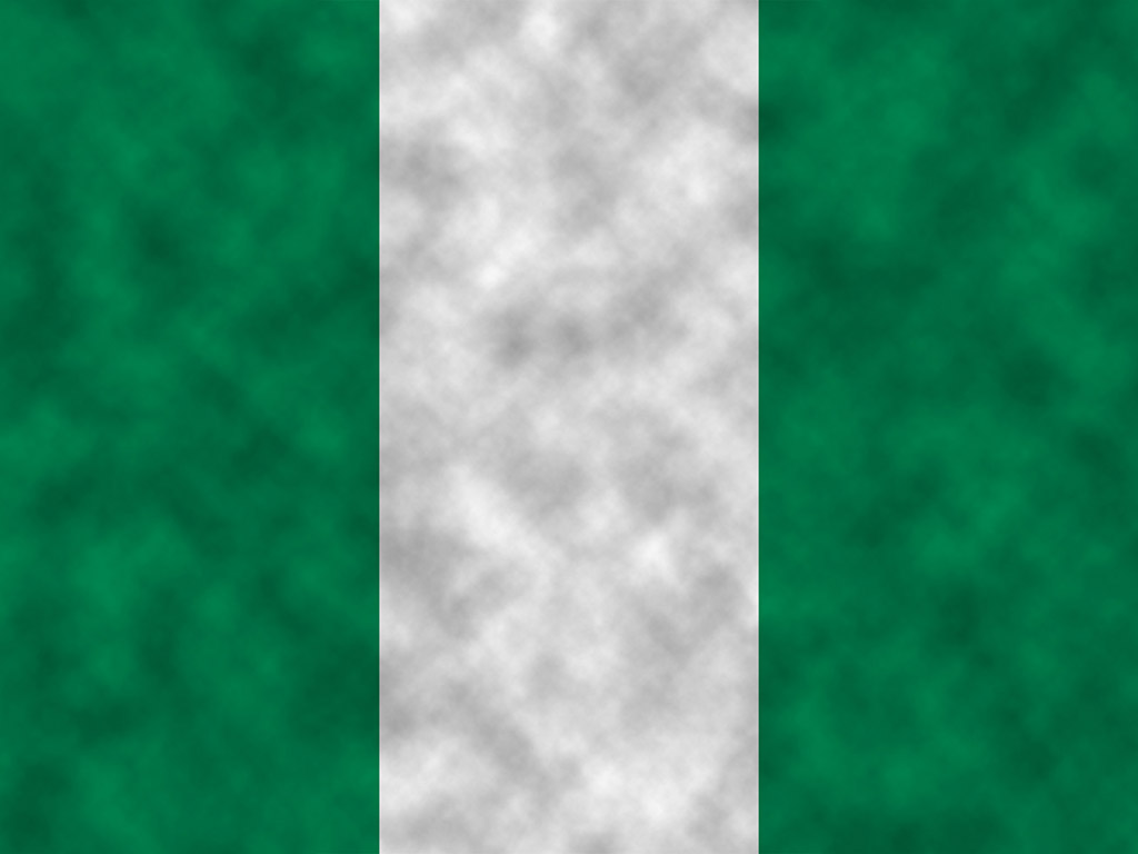 Nigeria Flagge 011