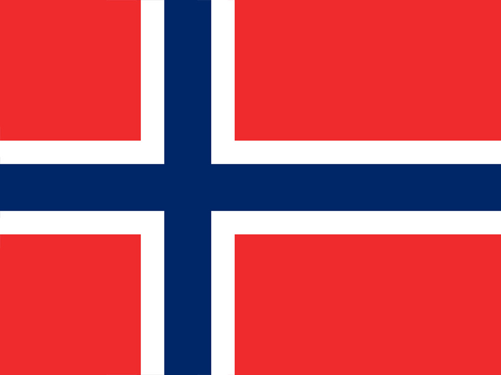 Die Flagge Norwegens