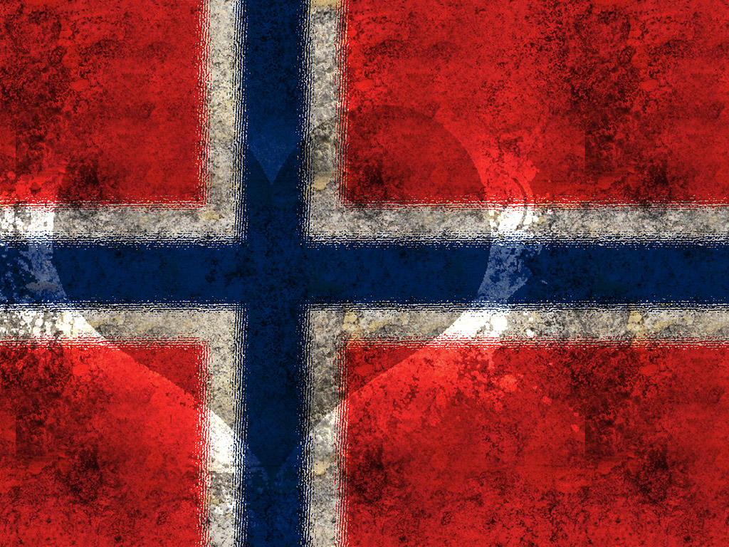 Die Flagge Norwegens
