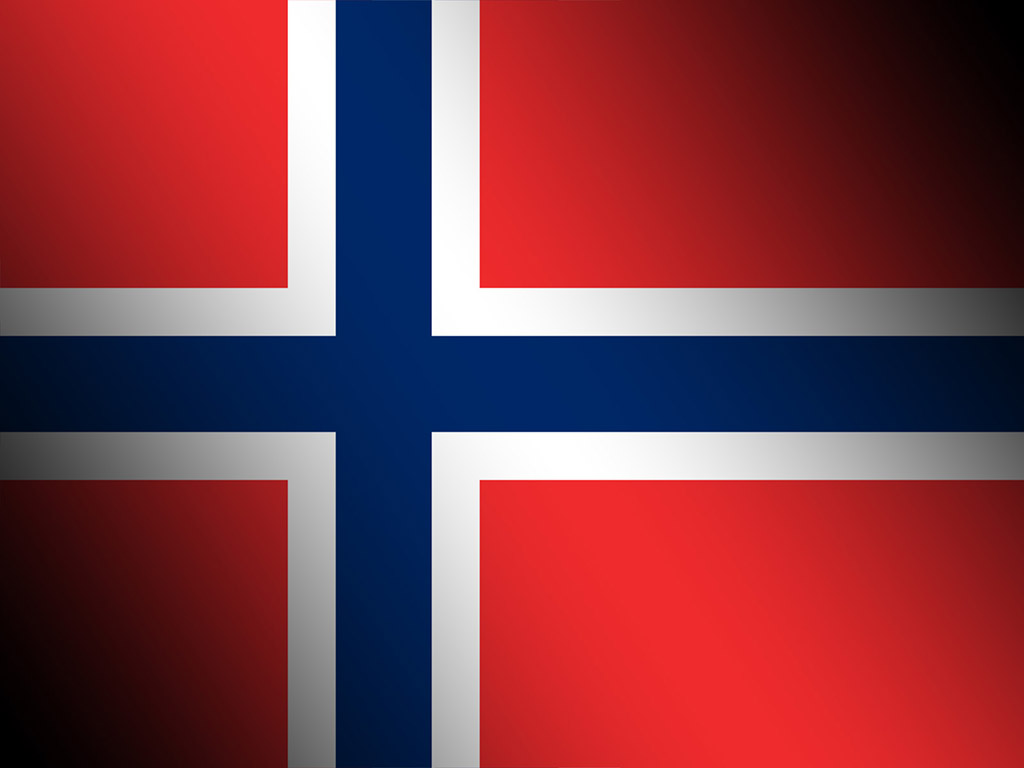 Die Flagge Norwegens