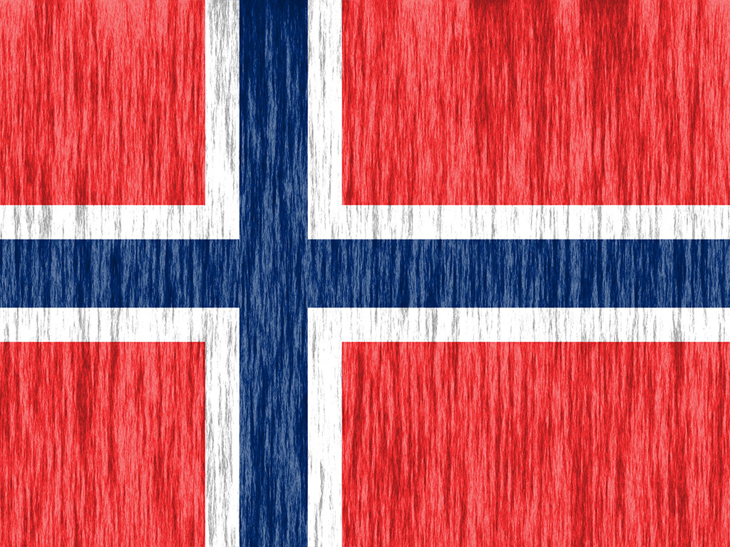 Die Flagge Norwegens