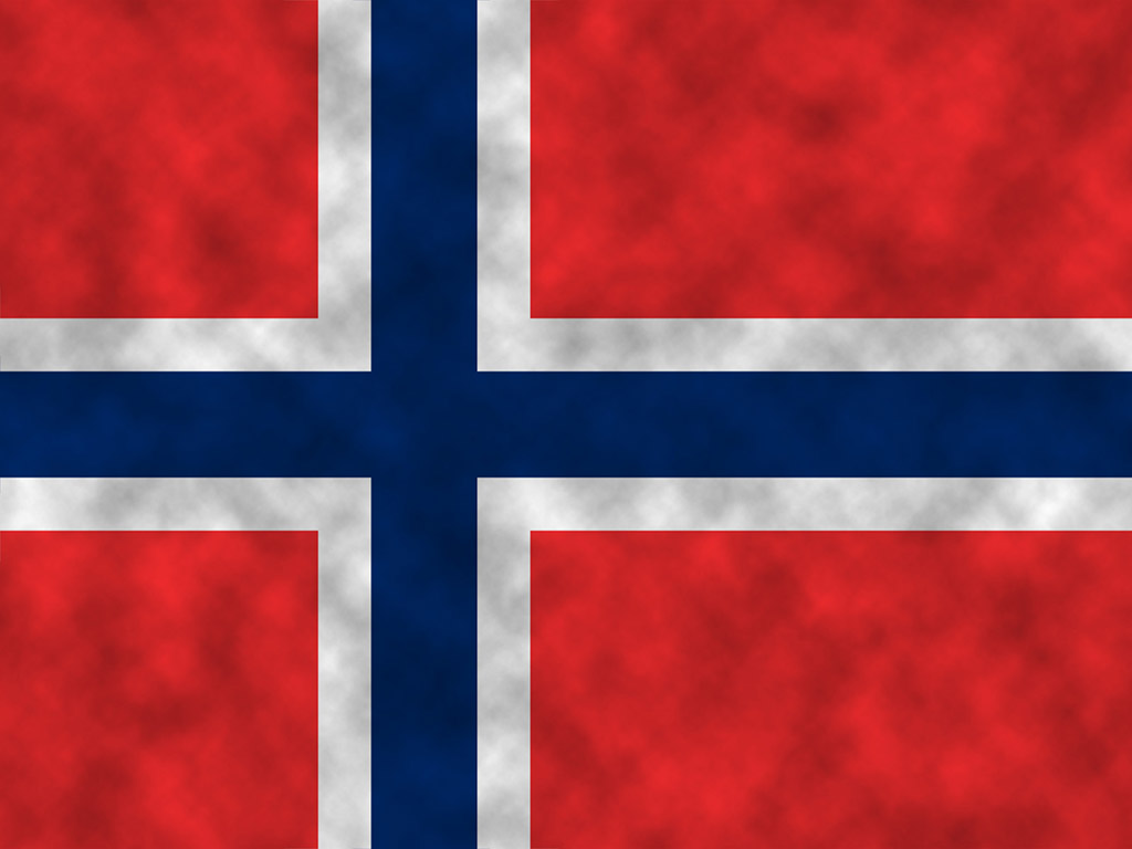 Die Flagge Norwegens