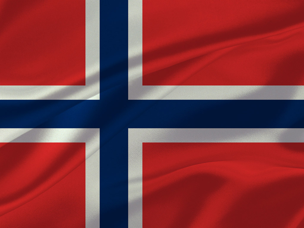 Die Flagge Norwegens