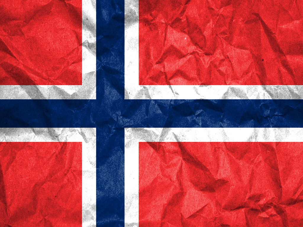 Flagge Norwegens 019