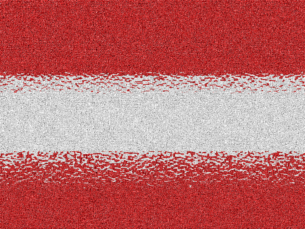 Österreichische Flagge - Rot-Weiss-Rot