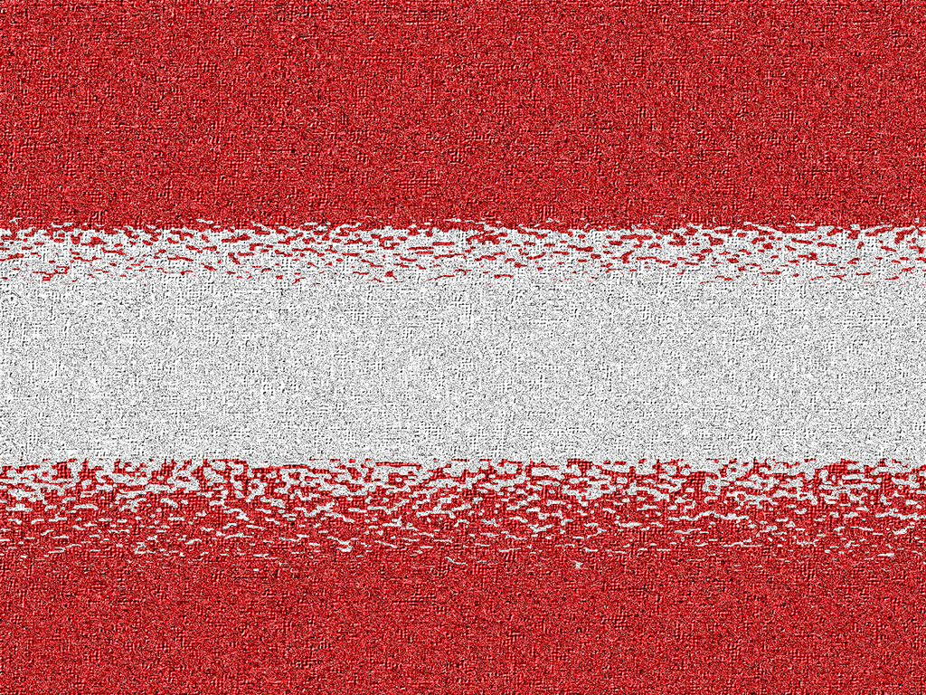 Österreichische Flagge - Rot-Weiss-Rot