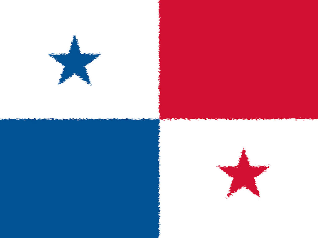 Fahne Panamas - Panama Flagge