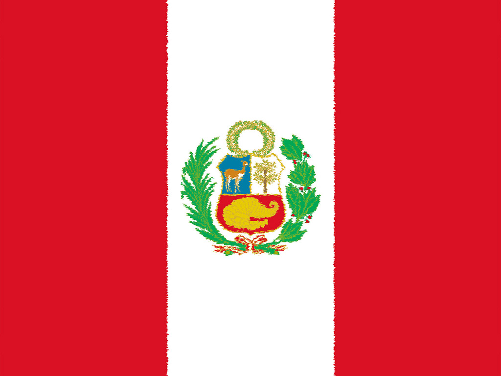 Peru Flagge 003