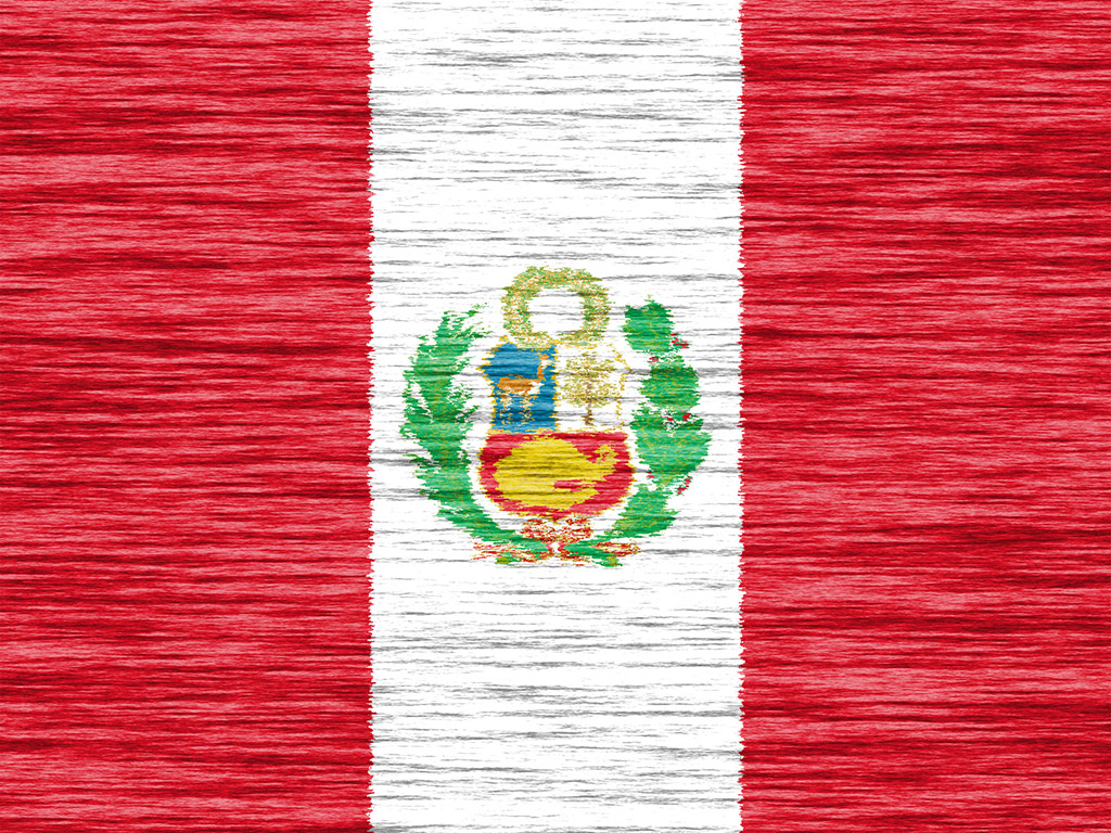 Peru Flagge 009