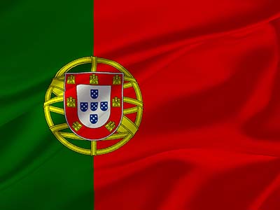 Die Flagge Portugals