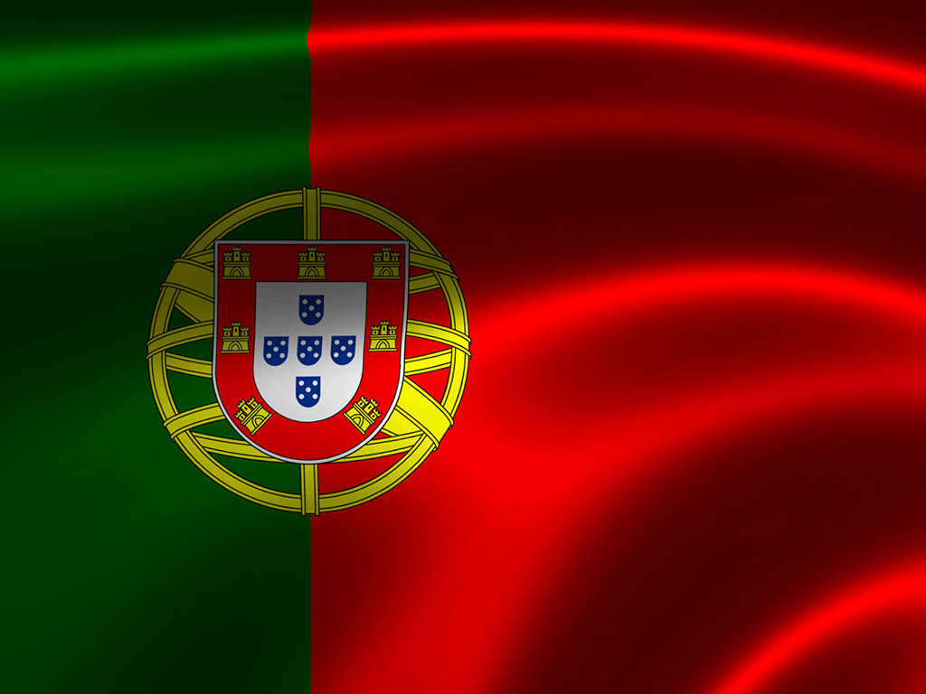 Fahne Portugals - Portugal Flagge