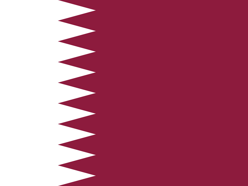 Fahne Katars - Katar Flagge