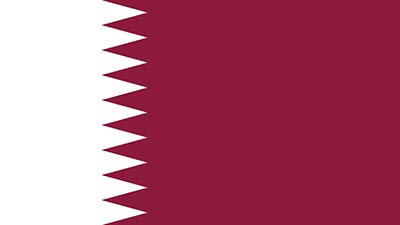 Katar Nationalflagge