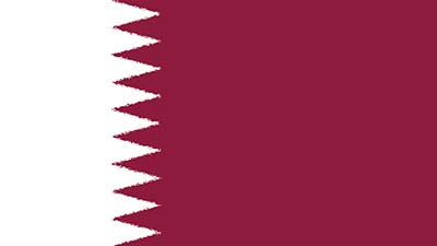 Katar Nationalflagge