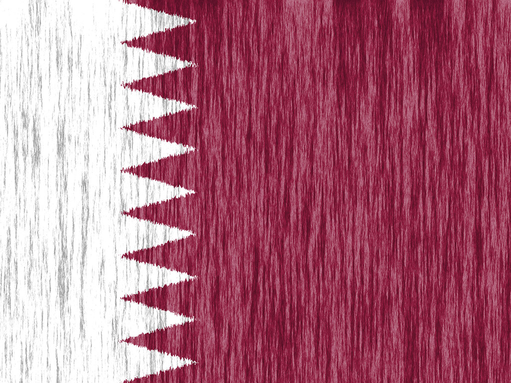 Fahne Katars - Katar Flagge