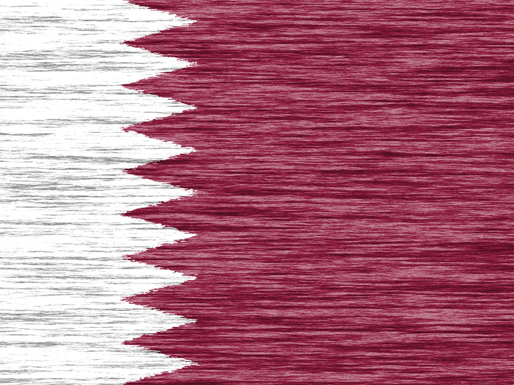 Katar Flagge 009