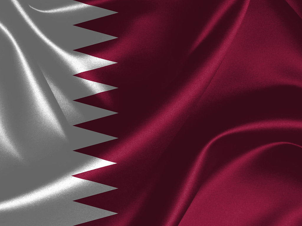 Katar Flagge 014