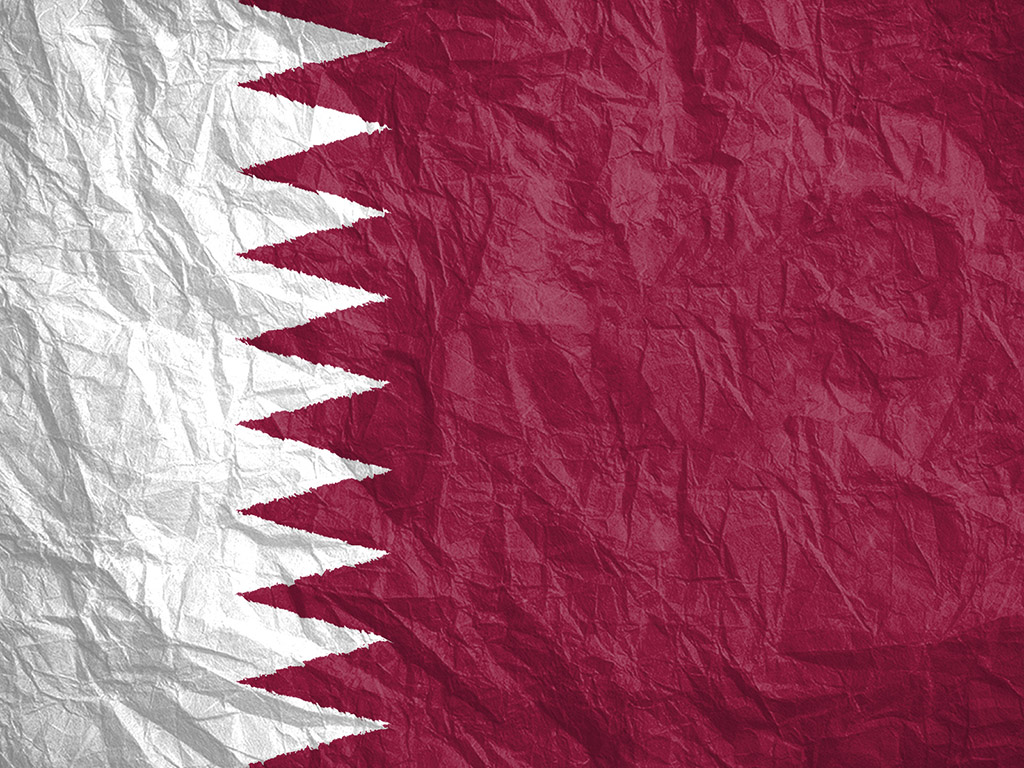 Fahne Katars - Katar Flagge