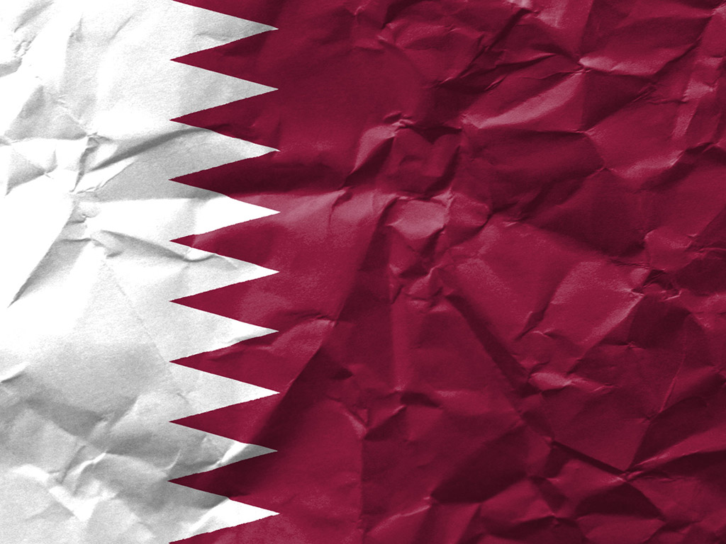 Katar Flagge 018