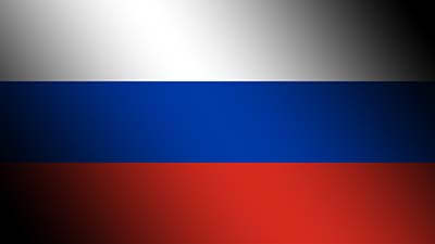 Russische Nationalflagge - Weiss - Blau - Rot