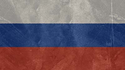 Russische Nationalflagge - Weiss - Blau - Rot