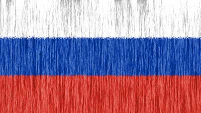 Russische Nationalflagge - Weiss - Blau - Rot