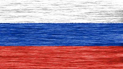 Russische Nationalflagge - Weiss - Blau - Rot