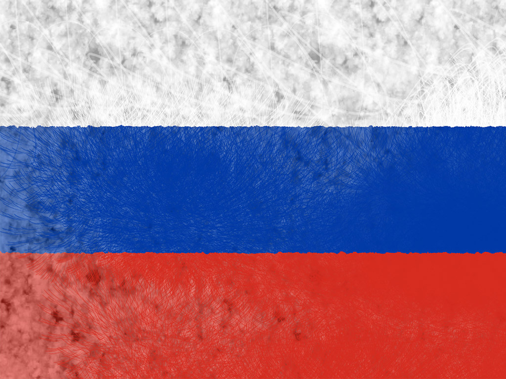 Russische Flagge 013