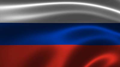 Russische Nationalflagge - Weiss - Blau - Rot