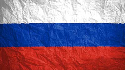 Russische Nationalflagge - Weiss - Blau - Rot