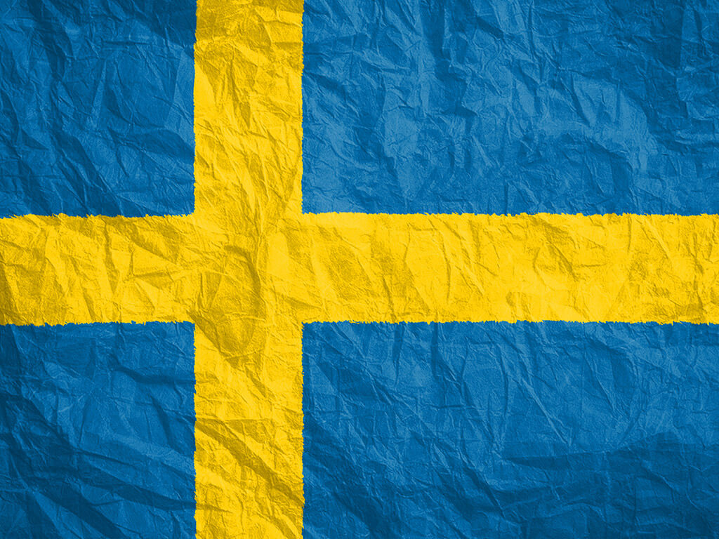 Flagge Schwedens 017