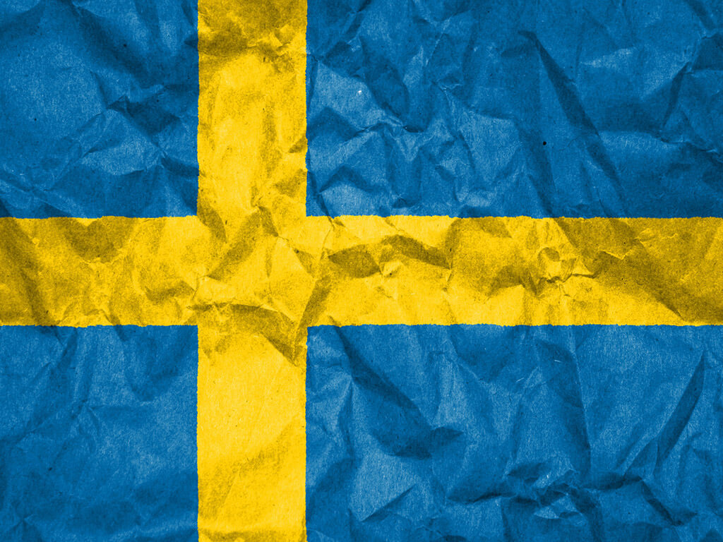 Flagge Schwedens 019