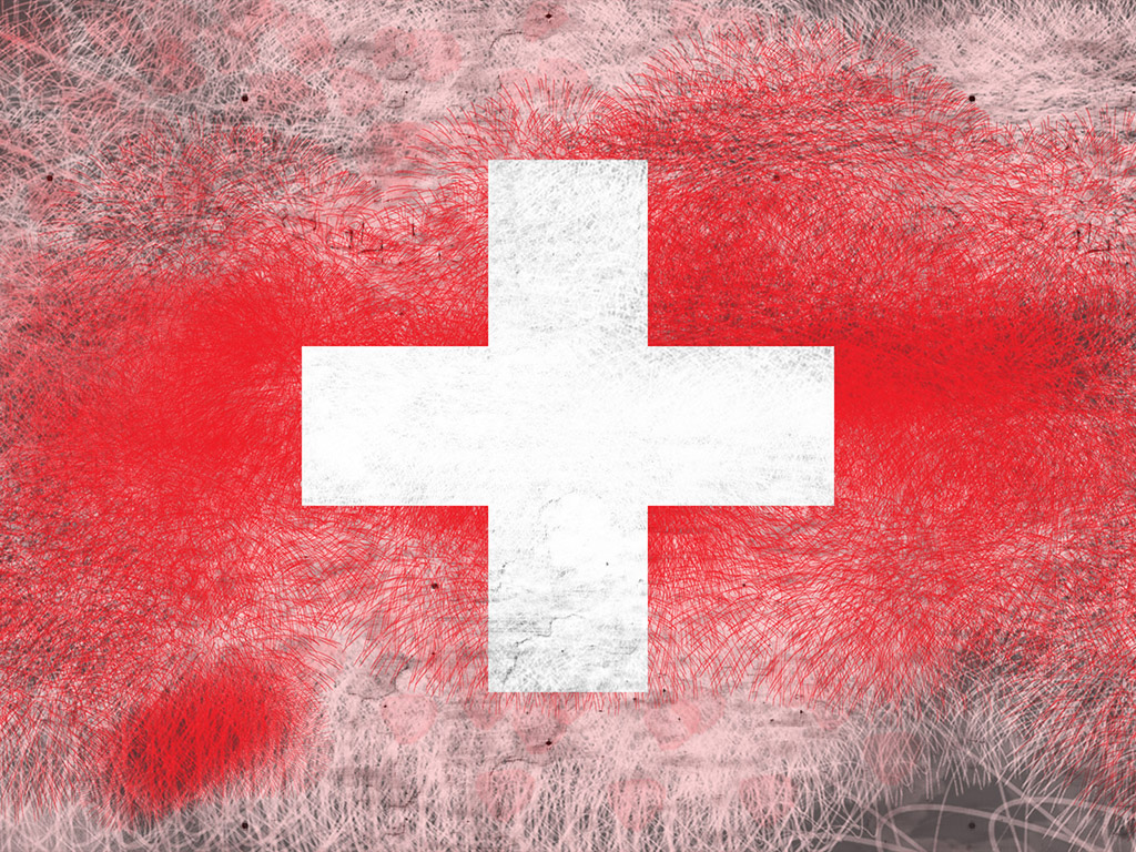 Flagge Schweiz 012