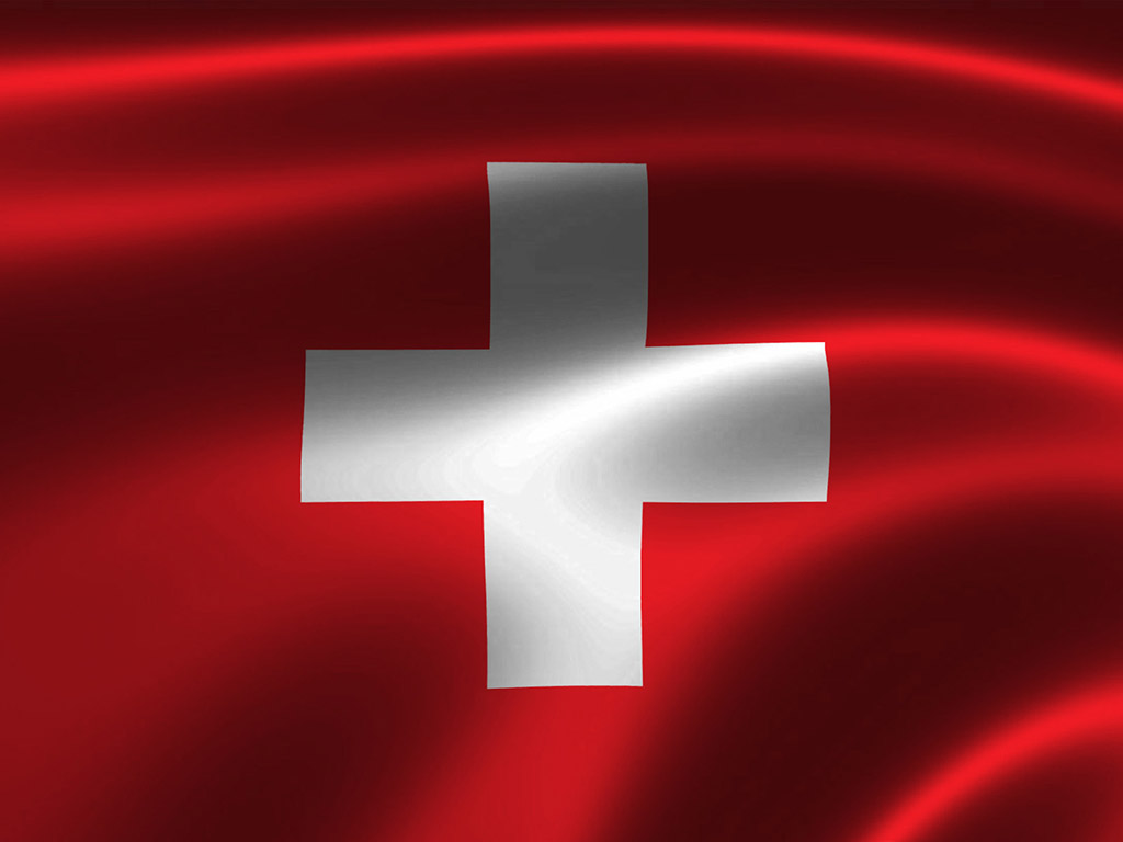 Die Flagge der Schweiz 016 - Hintergrundbild