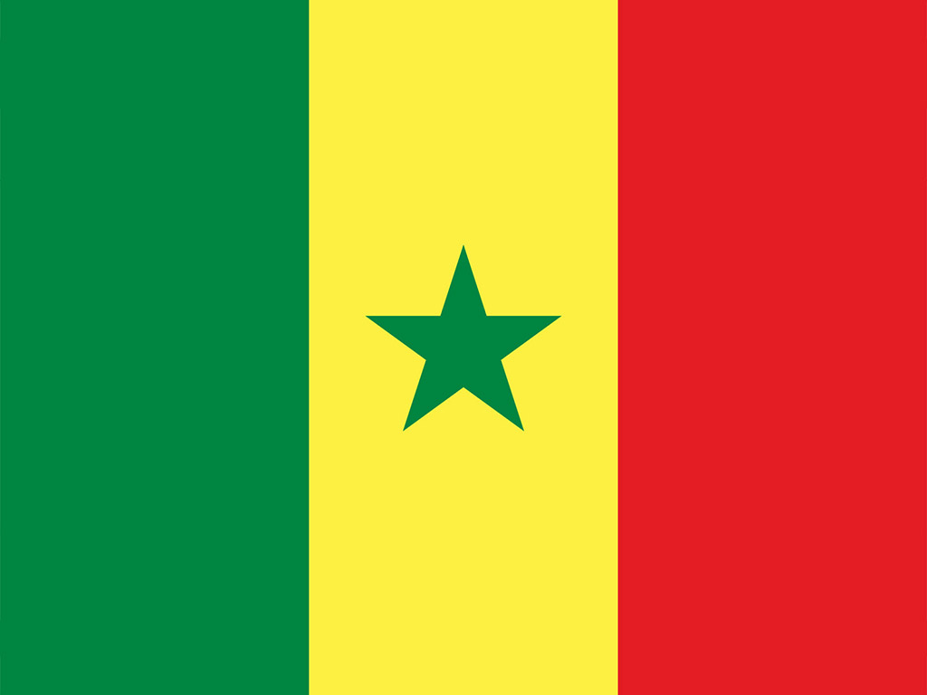 Flagge des Senegal