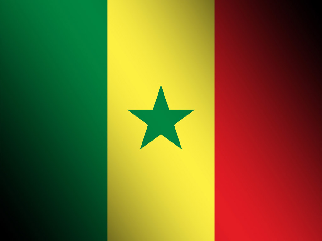 Flagge des Senegal