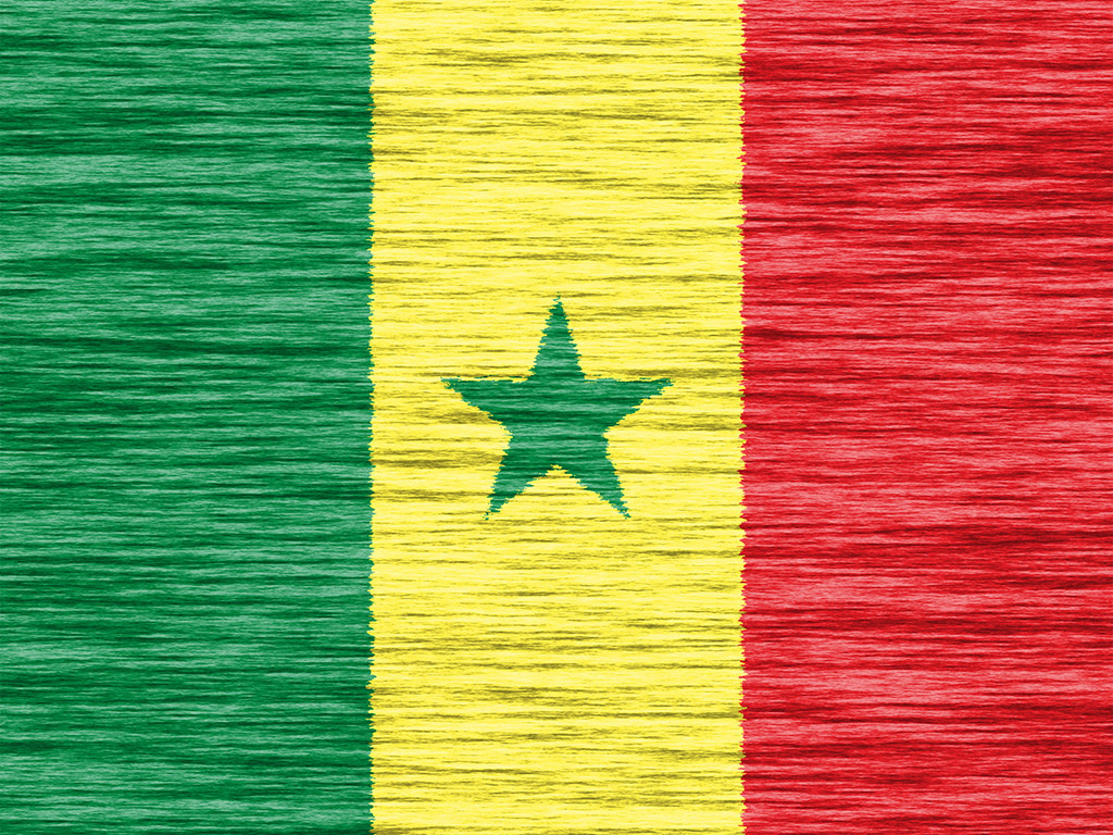 Flagge des Senegal