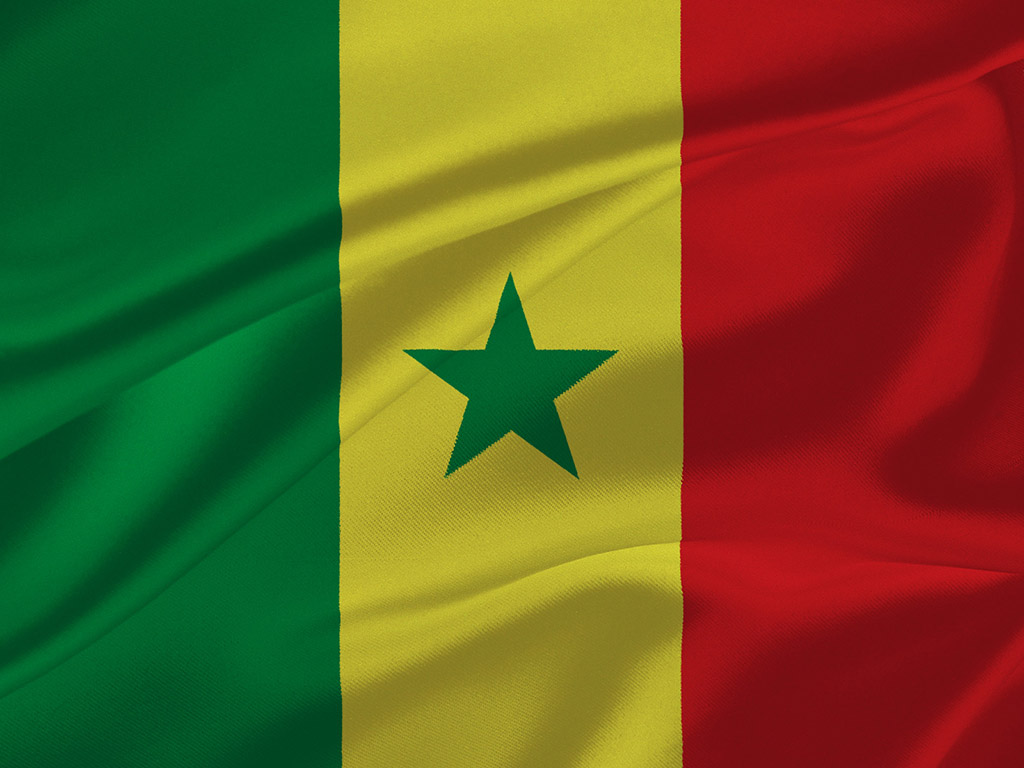 Flagge des Senegal