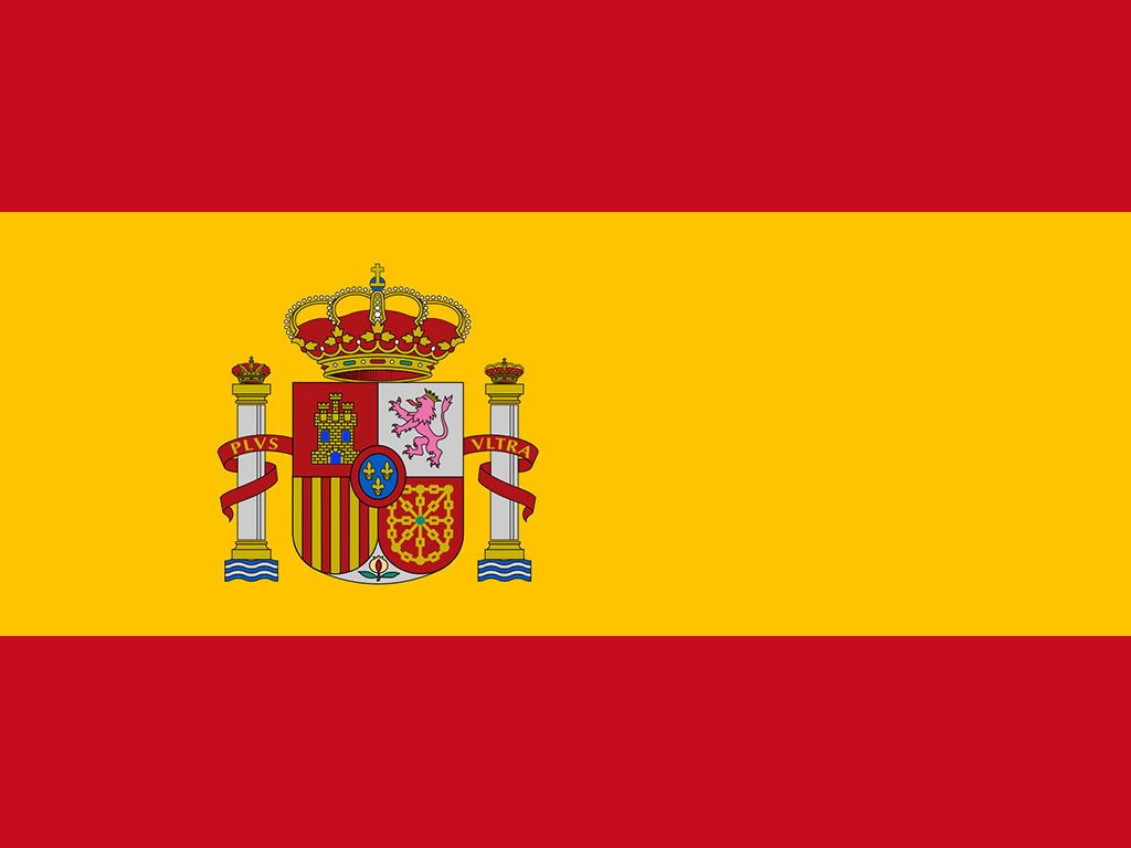 Die Flagge Spaniens - Rot-Gelb-Rot