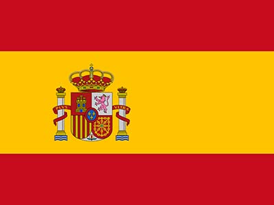 Flagge Spaniens - Fahne - Nationalflagge - Rot-Gelb-Rot
