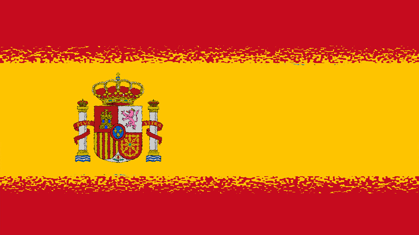 Flagge Spaniens 003 - Hintergrundbild