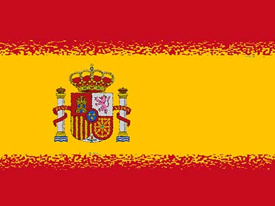 Flagge Spaniens - Fahne - Nationalflagge - Rot-Gelb-Rot