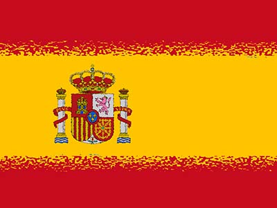Flagge Spaniens - Fahne - Nationalflagge - Rot-Gelb-Rot