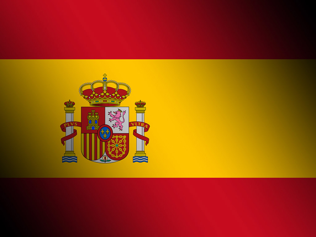 Die Flagge Spaniens - Rot-Gelb-Rot