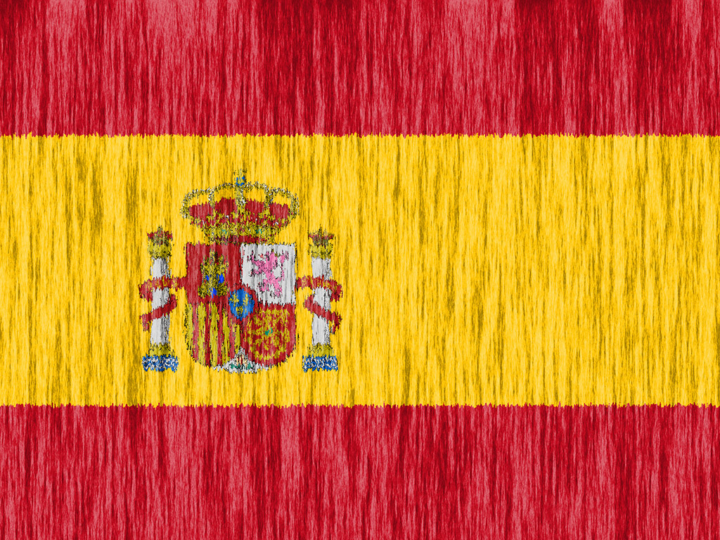 Die Flagge Spaniens - Rot-Gelb-Rot