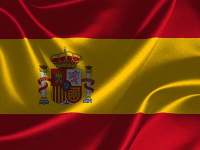 Die Flagge Spaniens