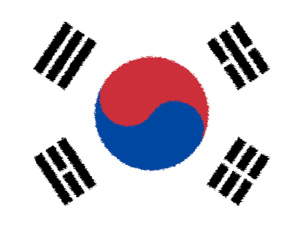 Republik Korea Flagge 003