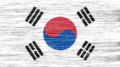 Republik Korea Staatsflagge - Taegeukgi