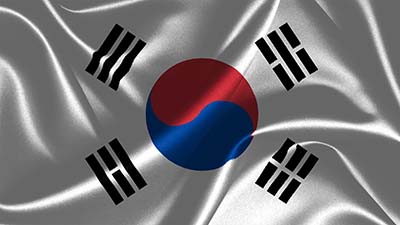 Republik Korea Staatsflagge - Taegeukgi